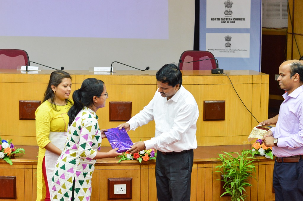 Felicitation of the team winning GYTI award-2018